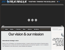 Tablet Screenshot of bi-strategia.com